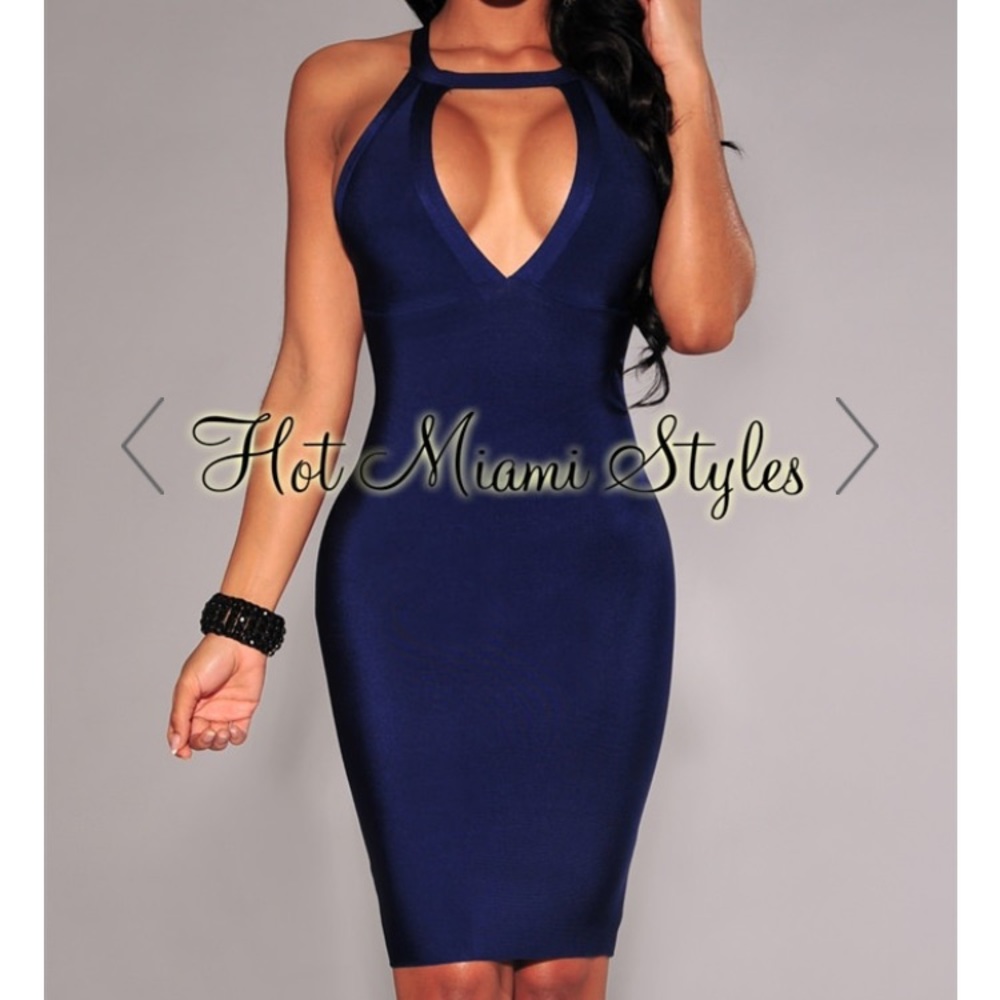 Hot Miami Styles Body Con Dress